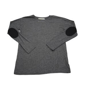 Zara Trafaluc Sweater Womens S Gray Long Sleeve Round Neck Knit Casual Pullover